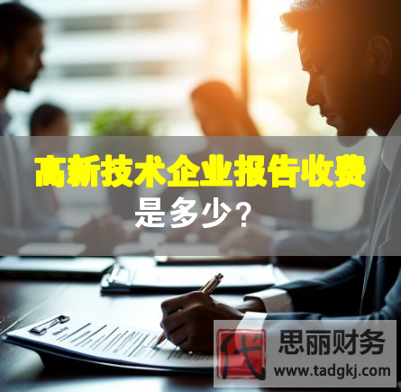 高新技術(shù)企業(yè)報(bào)告收費(fèi)是多少？