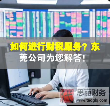 如何進(jìn)行財(cái)稅服務(wù)？東莞公司為您解答！